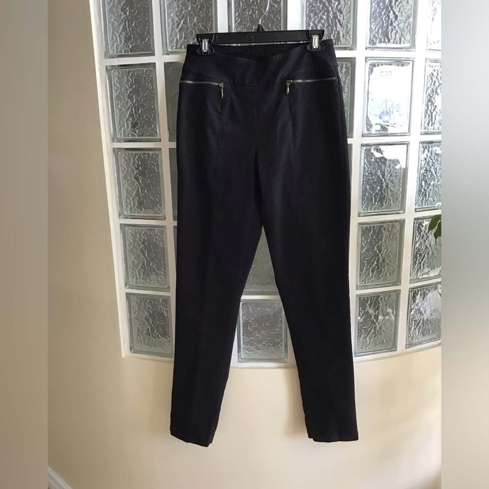Black Slim Leg Pants